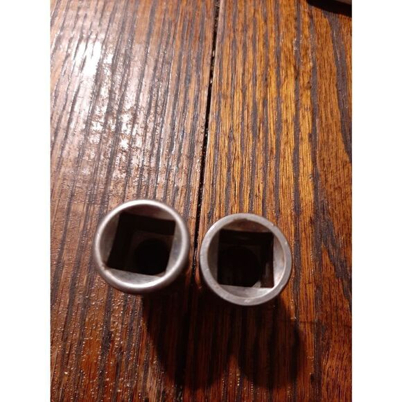 Vintage Lot 2 Craftsman Sears 1/2" 1/2" Drive Sockets G44222 G47502 USA - Picture 5 of 5